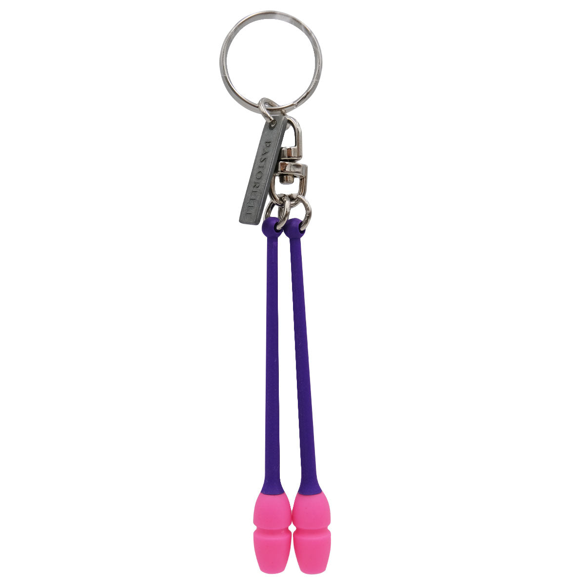 PASTORELLI Portachiavi clavette Mashina Viola Rosa fluo