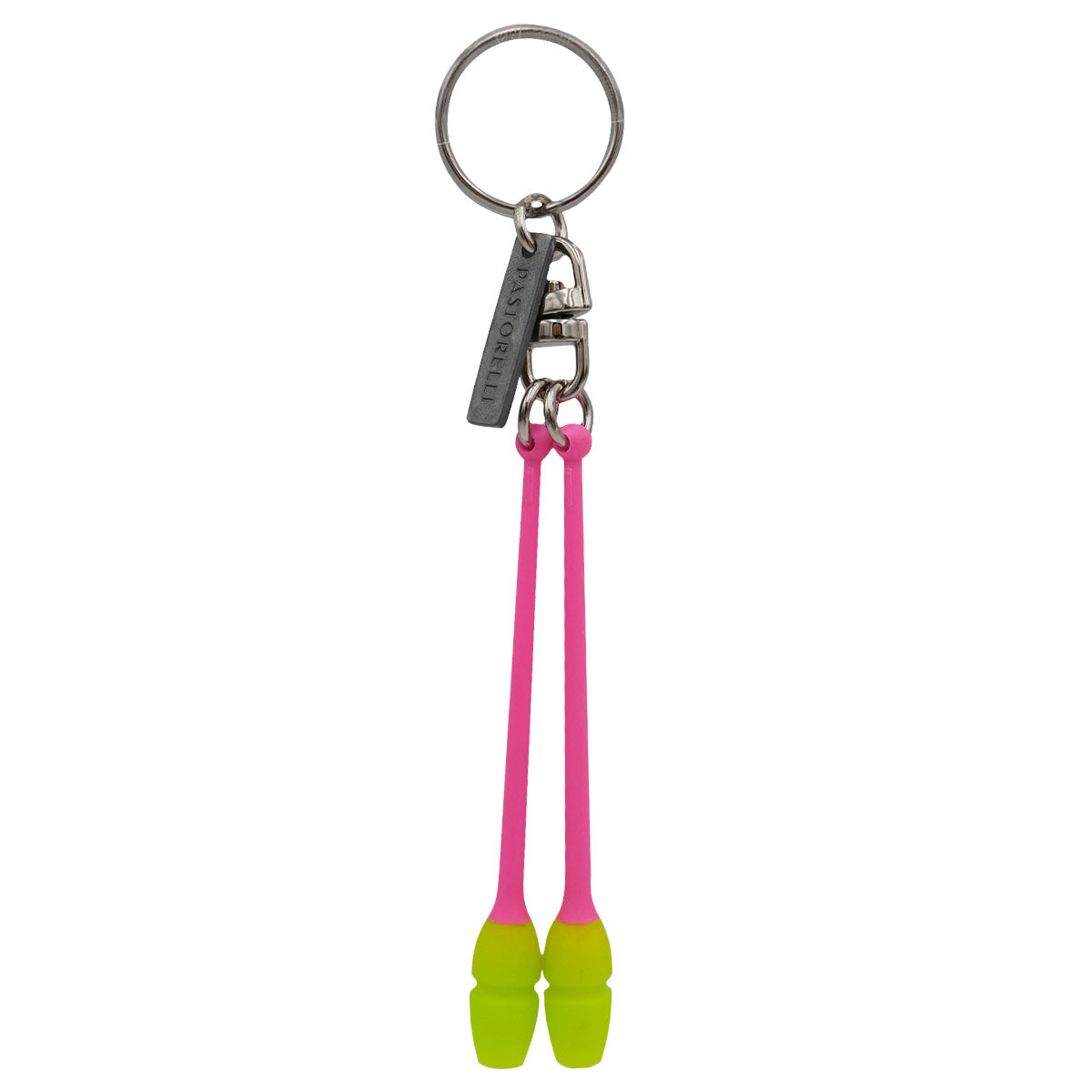 PASTORELLI Portachiavi clavette Mashina Rosa fluo Verde lime