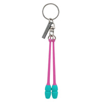 PASTORELLI Portachiavi clavette Mashina Rosa fluo Tiffany