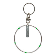 PASTORELLI Portachiavi cerchio Argento lucido Verde