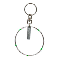 PASTORELLI Portachiavi cerchio Argento lucido Verde