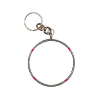 PASTORELLI Portachiavi cerchio Argento lucido Rosa fluo