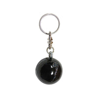PASTORELLI Portachiavi palla Nero Argento