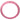 PASTORELLI Portacerchi Light monocolore Rosa