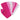 PASTORELLI Nastro sfumato 6m Magenta Rosa Bianco