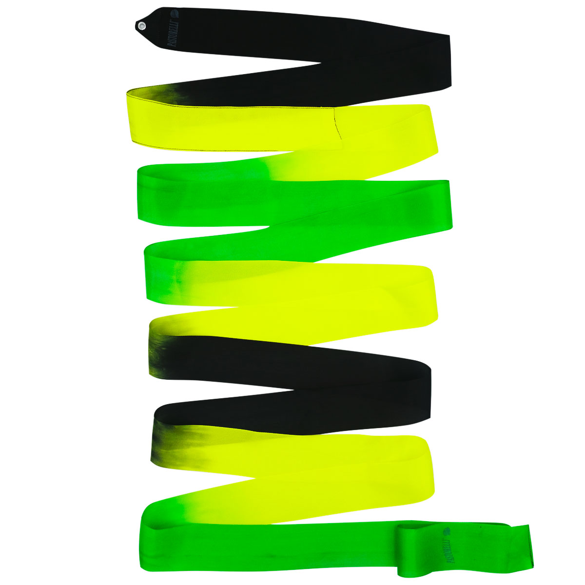 PASTORELLI Nastro sfumato 6m Nero Giallo Verde
