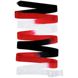 PASTORELLI Nastro sfumato 6m Nero Rosso Bianco