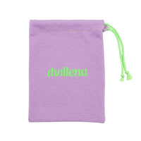 DVILLENA Portamezzepunte lilla/verde fluo