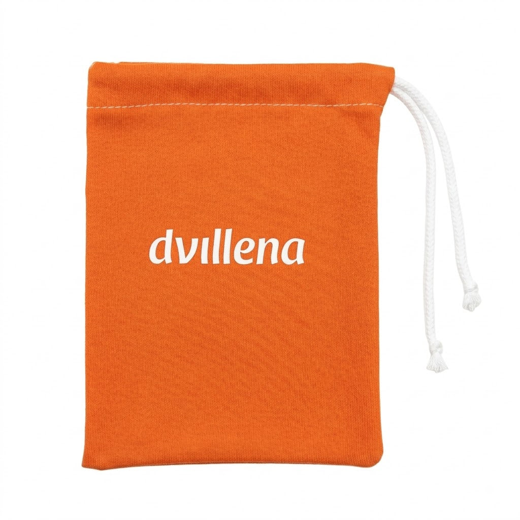 DVILLENA Portamezzepunte arancione/bianco