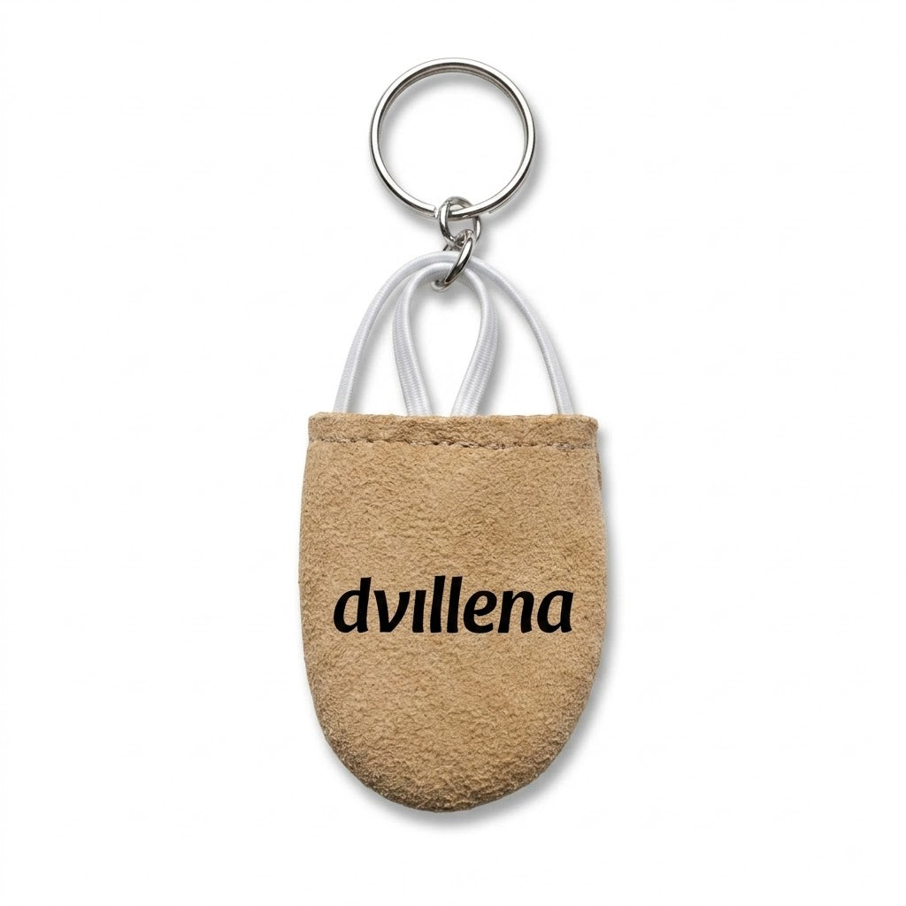 DVILLENA Portachiavi mezzepunte beige