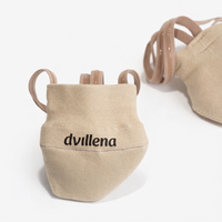 DVILLENA Mezzepunte calzino beige