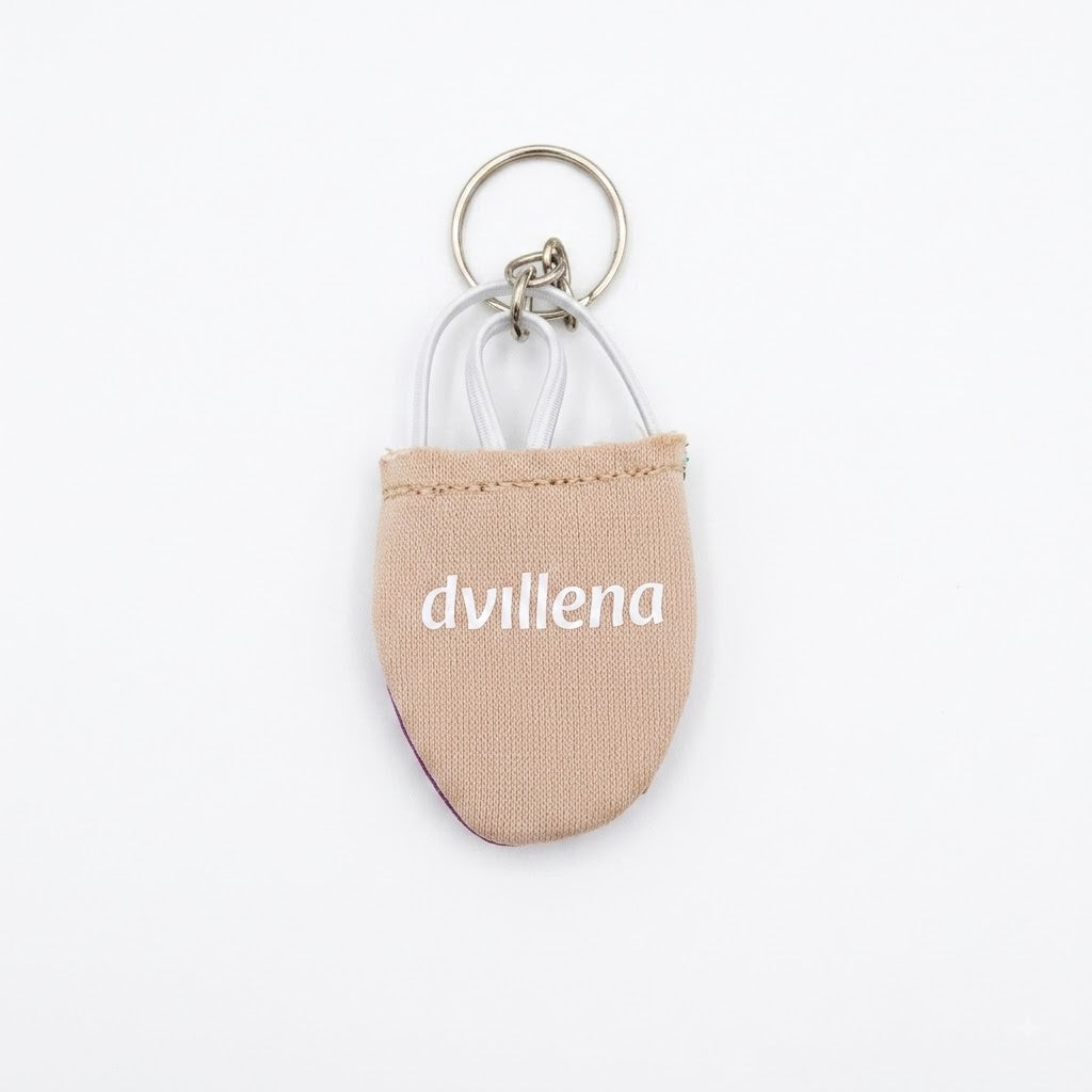 DVILLENA Portachiavi mezzepunte viola