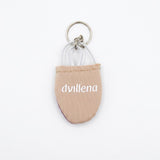 DVILLENA Portachiavi mezzepunte viola