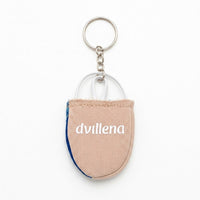 DVILLENA Portachiavi mezzepunte blu