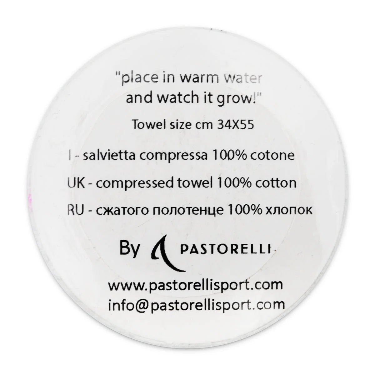 PASTORELLI Asciugamano Get Ready One
